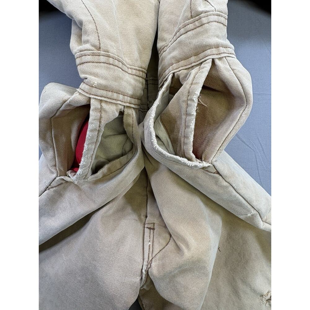 Vintage Key Imperial Insulated Canvas Coveralls Kids Size 16 Reg Workwear USA - Picture 13 of 16